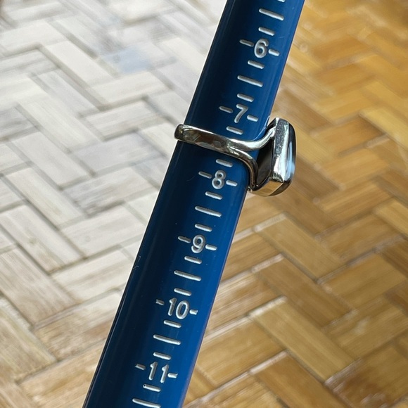 Striped Botswana agate ring, 925 - Picture 3 of 4